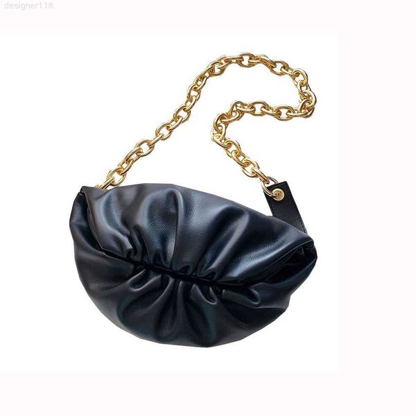 2022 new fashion leather women's breast bag chain cloud waist shoulder slanting cross dumpling
2022 new fashion leather women's breast bag chain cloud waist shoulder slanting cross dumpling
