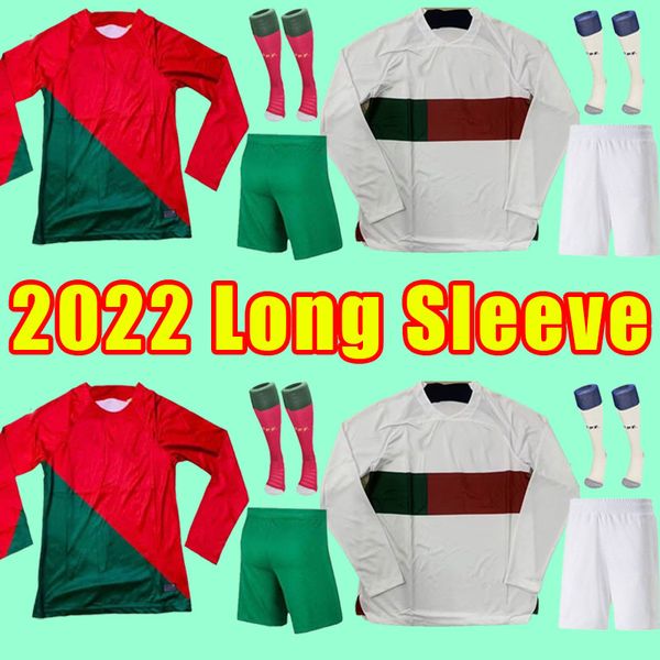 long sleeve 22 23 portuguesa joao felix soccer jerseys ruben neves bruno fernandes football shirts j. otavio ronaldo men uniform fans versio, Black;yellow
long sleeve 22 23 portuguesa joao felix soccer jerseys ruben neves bruno fernandes football shirts j. otavio ronaldo men uniform fans versio, Black;yellow
