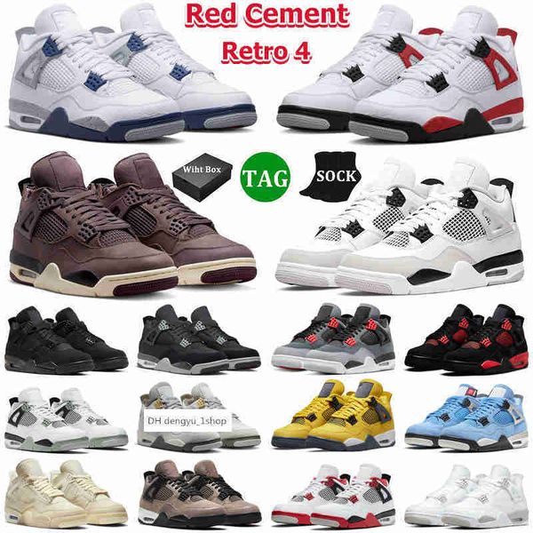 with box 4s men basketball shoes 4 retro midnight navy red cement thunder military black cat lightning university blue pn dust women air
with box 4s men basketball shoes 4 retro midnight navy red cement thunder military black cat lightning university blue pn dust women air
