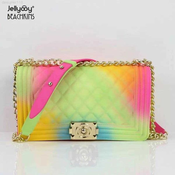 2022 new fashion color frosted diamond jelly bag wild european and american ladies messenger shoulder trend
2022 new fashion color frosted diamond jelly bag wild european and american ladies messenger shoulder trend