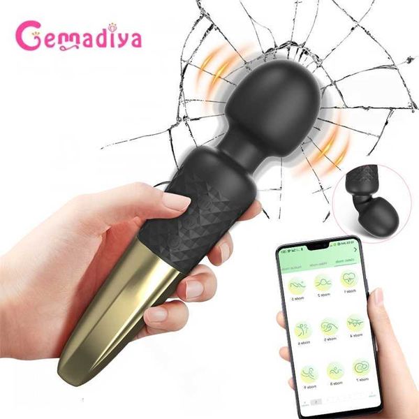 massager wireless bluetooth av magic wand massager for women app remote g spot vibrators clitoris stimulator toys woman
massager wireless bluetooth av magic wand massager for women app remote g spot vibrators clitoris stimulator toys woman