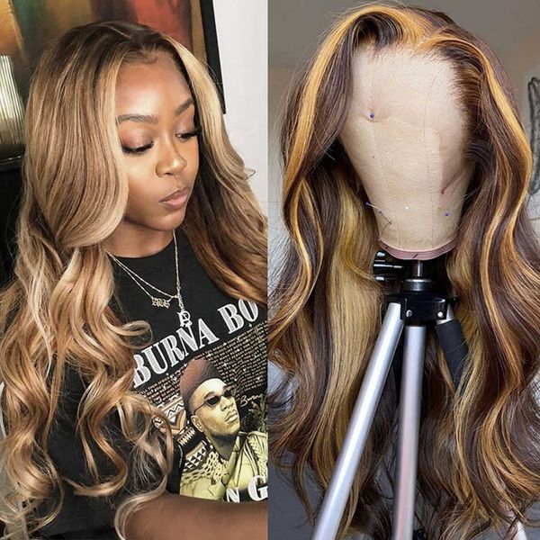 lace wigs 30 32 inch 4/27 highlight colored human hair for black woman 13x4 frontal ombre body wave 230106, Black;brown
lace wigs 30 32 inch 4/27 highlight colored human hair for black woman 13x4 frontal ombre body wave 230106, Black;brown