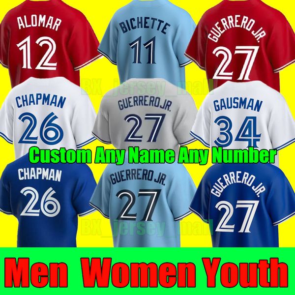 2023 s-4xl custom vladimir guerrero jr. baseball jersey bo bichette alejandro kirk toronto matt chapman george springer blue jays drury hern, Blue;black
2023 s-4xl custom vladimir guerrero jr. baseball jersey bo bichette alejandro kirk toronto matt chapman george springer blue jays drury hern, Blue;black