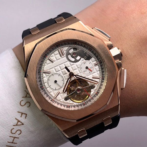 mens watches watch mechanical watch sports wristwatch 45mm rubber watch sapphire waterproof orologio di lusso multiple colour wristwatches, Slivery;brown
mens watches watch mechanical watch sports wristwatch 45mm rubber watch sapphire waterproof orologio di lusso multiple colour wristwatches, Slivery;brown