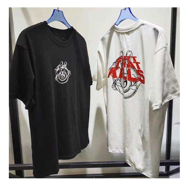 fashion brand designer t shirt summer galleryes depts magic hand bone art that kills loose casual men's and women's tee, White;black
fashion brand designer t shirt summer galleryes depts magic hand bone art that kills loose casual men's and women's tee, White;black