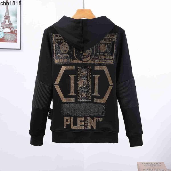 plein bear brand warm thick sweatshirt hip-hop loose characteristic personality skull pullover rhinestone luxury men's hoodie 25, Black
plein bear brand warm thick sweatshirt hip-hop loose characteristic personality skull pullover rhinestone luxury men's hoodie 25, Black