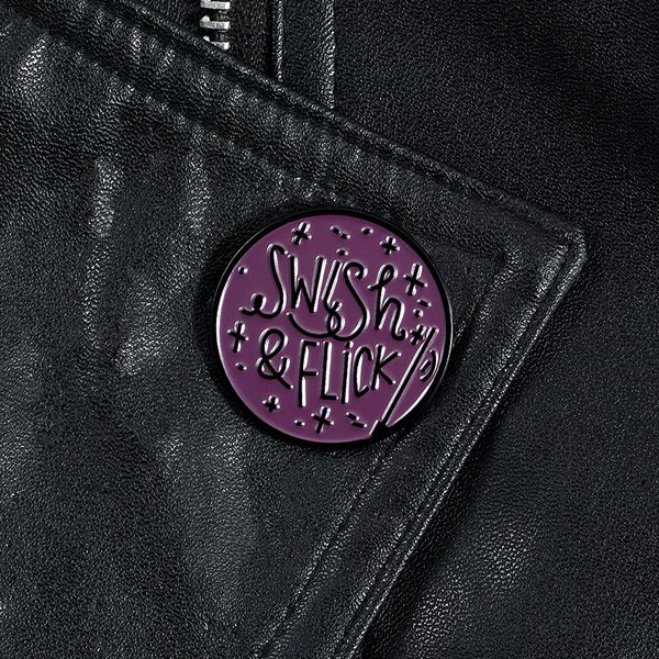 fashion purple ball badge swish flick creative design letter tap ball cartoon brooch pin, Blue
fashion purple ball badge swish flick creative design letter tap ball cartoon brooch pin, Blue
