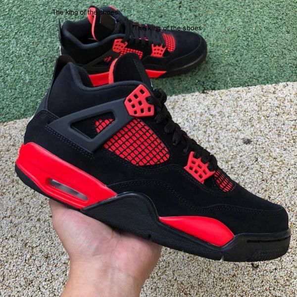 with box 4 4s mens basketball shoes red thunder black white high cut men women trainers sports sneakers ct8527-016 quality 5.5-132023 og
with box 4 4s mens basketball shoes red thunder black white high cut men women trainers sports sneakers ct8527-016 quality 5.5-132023 og