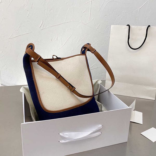 bucket bag totes designer handbags women shoulder bag canvas vintage color matching large crossbody bags purses wallet 230116
bucket bag totes designer handbags women shoulder bag canvas vintage color matching large crossbody bags purses wallet 230116