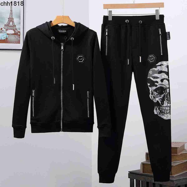 plein bear mens hoodie jacket trousers crystal skull tracksuit men hoodies casual tracksuits jogger jackets pants sets sporting suit 74165, Gray
plein bear mens hoodie jacket trousers crystal skull tracksuit men hoodies casual tracksuits jogger jackets pants sets sporting suit 74165, Gray