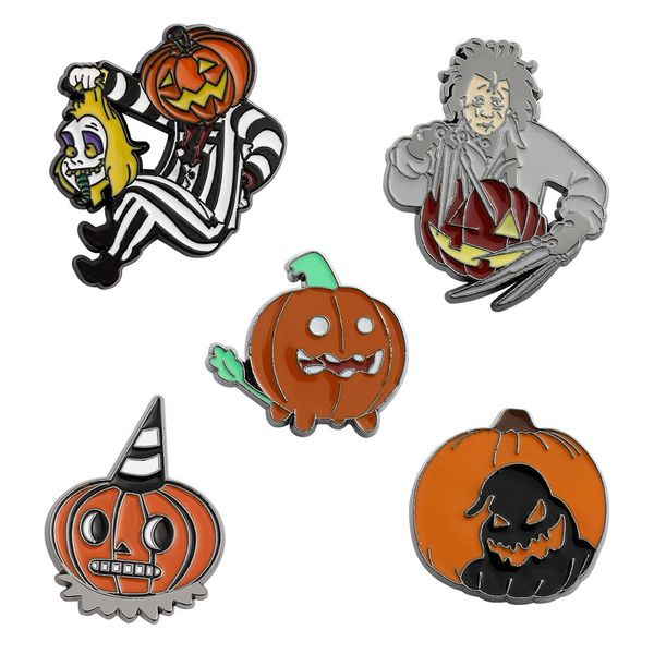 pumpkin halloween lantern pin brooch spooky decor badge festival fashion accessory horror comedy movie beetlejuice brooch pin badges accesso, Blue
pumpkin halloween lantern pin brooch spooky decor badge festival fashion accessory horror comedy movie beetlejuice brooch pin badges accesso, Blue