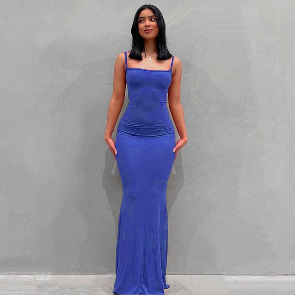 casual dresses 2023 summer spaghetti strap black skims long dress women sleeveless solid skinny bodycon trumpet maxi vestidos 31du, Black;gray
casual dresses 2023 summer spaghetti strap black skims long dress women sleeveless solid skinny bodycon trumpet maxi vestidos 31du, Black;gray