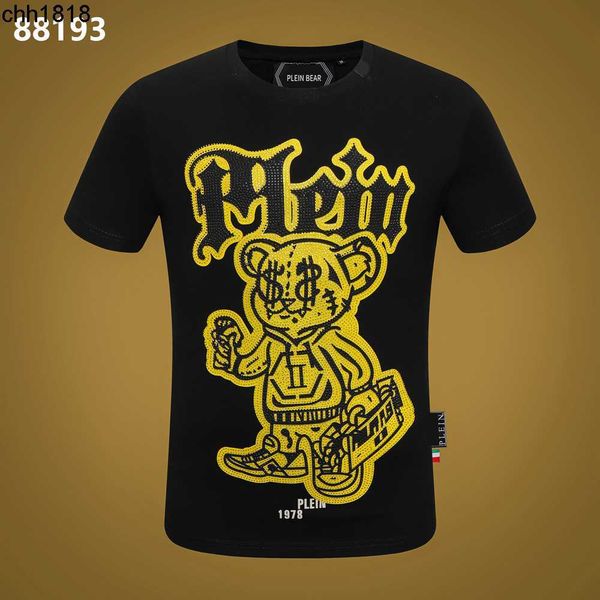plein bear t shirt mens designer tshirts brand clothing rhinestone 2023 men t-shirts classical hip hop streetwear tshirt, White;black
plein bear t shirt mens designer tshirts brand clothing rhinestone 2023 men t-shirts classical hip hop streetwear tshirt, White;black