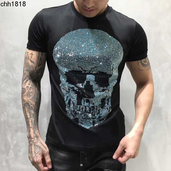 tee plein bear t shirt pp mens designer tshirts brand clothing men's rhinestone graphic t-shirt skull printed bling stone classical, White;black
tee plein bear t shirt pp mens designer tshirts brand clothing men's rhinestone graphic t-shirt skull printed bling stone classical, White;black
