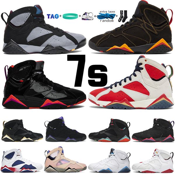 7s men women basketball shoes jumpman 7 designer shoe trophy room true red bordeaux flint hare raptors golden moments fashion sneakers outdo