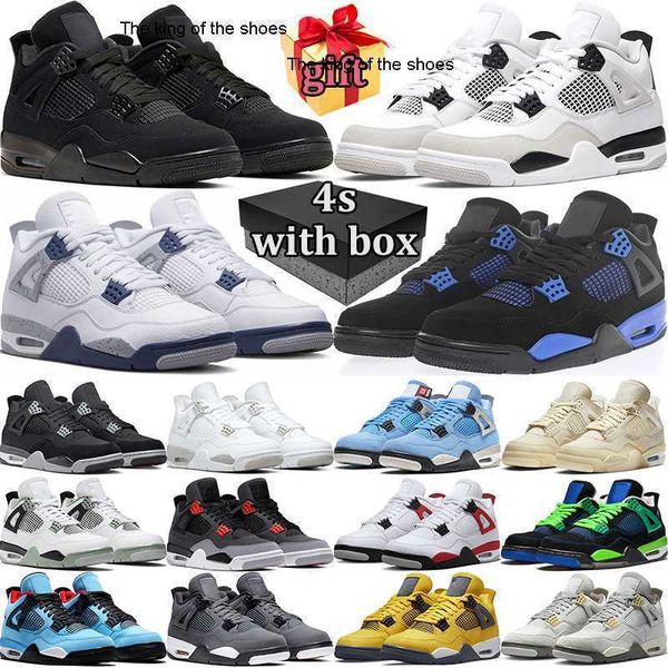 4s with box basketball shoes for men women military black cat sail university blue thunder midnight navy jumpman 4 cactus jack bred cool2023
4s with box basketball shoes for men women military black cat sail university blue thunder midnight navy jumpman 4 cactus jack bred cool2023