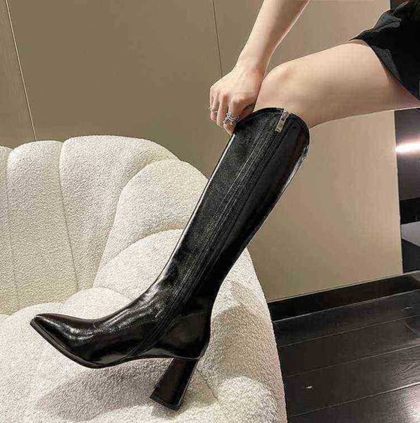 hbp nxy knee length boots women's high heels autumn and winter 2022 new pointed v-mouth knight thick heel side zipper 220726, Black
hbp nxy knee length boots women's high heels autumn and winter 2022 new pointed v-mouth knight thick heel side zipper 220726, Black