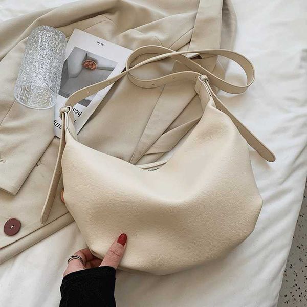 shoulder bags luxury handbags women hobos designer 2023 vintage female sac new white simple soft leather messenger 230116
shoulder bags luxury handbags women hobos designer 2023 vintage female sac new white simple soft leather messenger 230116