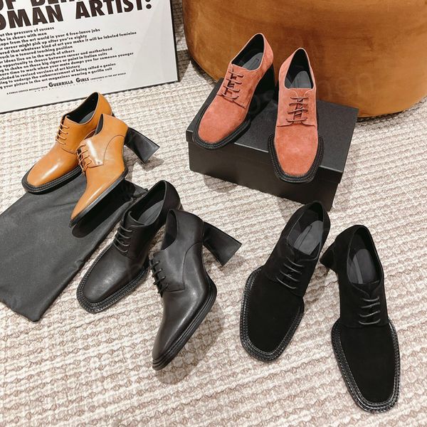 designer formal shoes ladies nude boots fashion luxury british style square head low lace up black brown leather high heels party business s
designer formal shoes ladies nude boots fashion luxury british style square head low lace up black brown leather high heels party business s