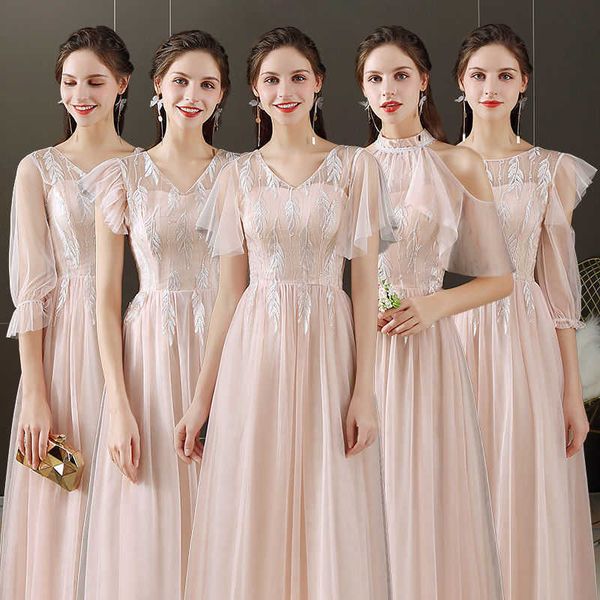 party dresses new bridesmaid dresses women's pink elegant mid-long fairy style wedding bridesmaid group large size table student dress, White;black
party dresses new bridesmaid dresses women's pink elegant mid-long fairy style wedding bridesmaid group large size table student dress, White;black