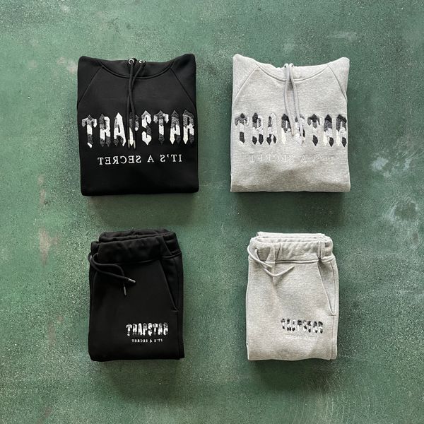 designer mens trapstar tracksuit towel embroidered hoodie women's hooded pullover set, Gray
designer mens trapstar tracksuit towel embroidered hoodie women's hooded pullover set, Gray