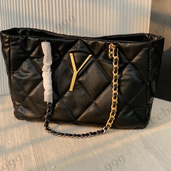 womens large capacity lambskin totes bags classic diamond quilted shopping gold silver two-tone vintage big hardware letter chain designer l
womens large capacity lambskin totes bags classic diamond quilted shopping gold silver two-tone vintage big hardware letter chain designer l