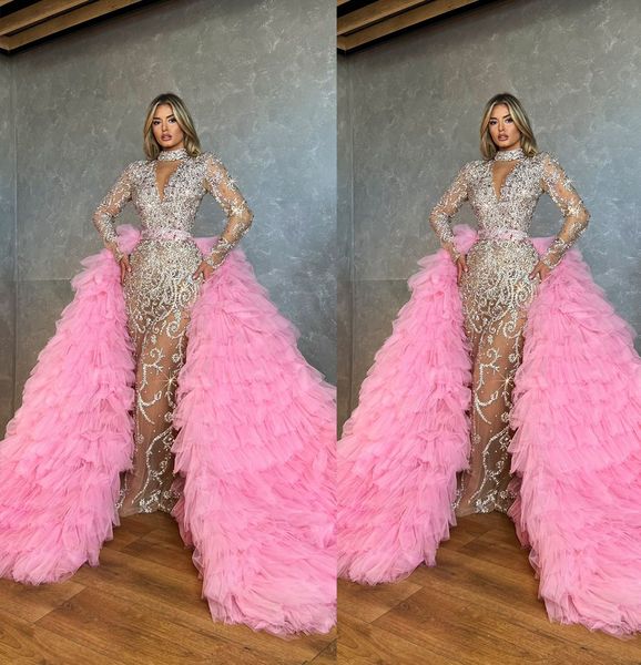 luxurious mermaid illusion prom dresses rhinestones party dresses beaded ruffles with overskirts custom made evening dress, Black;red
luxurious mermaid illusion prom dresses rhinestones party dresses beaded ruffles with overskirts custom made evening dress, Black;red