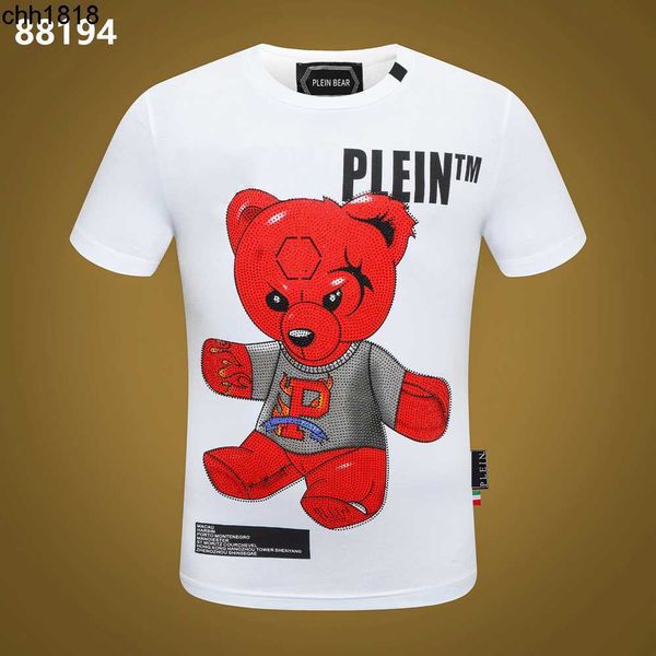 plein bear t shirt mens designer tshirts brand clothing rhinestone skull men t-shirts classical hip hop streetwear tshirt 21, White;black
plein bear t shirt mens designer tshirts brand clothing rhinestone skull men t-shirts classical hip hop streetwear tshirt 21, White;black