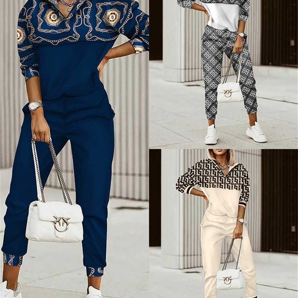 women tracksuits two piece set designer 2023 autumn new fashion printed ladies sportwear 3 colours s-xxxl, Gray
women tracksuits two piece set designer 2023 autumn new fashion printed ladies sportwear 3 colours s-xxxl, Gray