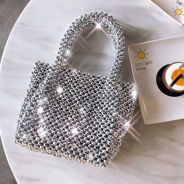 evening bag ins acrylic pearls bag beads box baking women party vintage silver b
evening bag ins acrylic pearls bag beads box baking women party vintage silver b