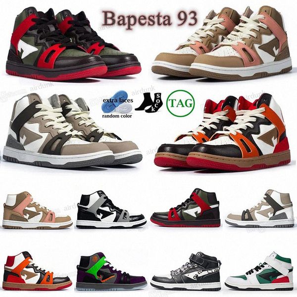 bapestas baped sta 93 casual shoes high mens fashion red orange sand black light grey brown grey halloween olive green men women high-top
bapestas baped sta 93 casual shoes high mens fashion red orange sand black light grey brown grey halloween olive green men women high-top