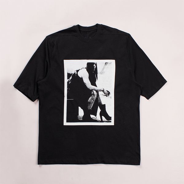 high street rick men's t shirts women portrait printing oversized t-shirts vintage simplicity ro owens t-shirt, White;black
high street rick men's t shirts women portrait printing oversized t-shirts vintage simplicity ro owens t-shirt, White;black