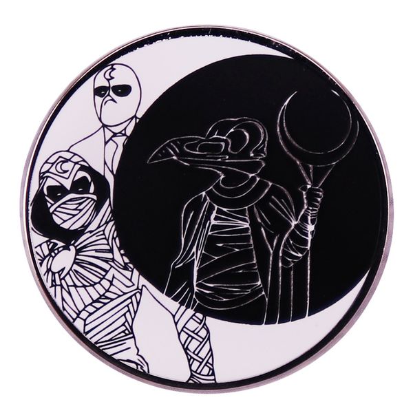 american tv moonlight knight brooch accessories backpack decoration dark badges pin, Blue
american tv moonlight knight brooch accessories backpack decoration dark badges pin, Blue