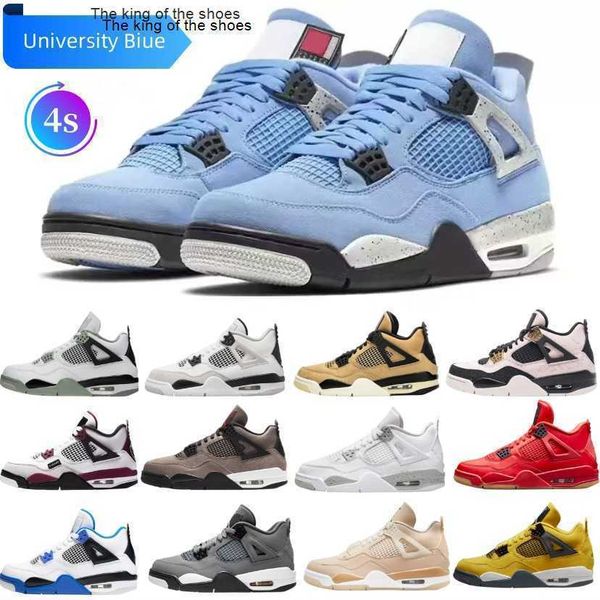 2023 ogmens 4 high og basketball shoes 4s university blue silver royal toe black metallic gold unc patent dark mochamen mid smoke grey women
2023 ogmens 4 high og basketball shoes 4s university blue silver royal toe black metallic gold unc patent dark mochamen mid smoke grey women