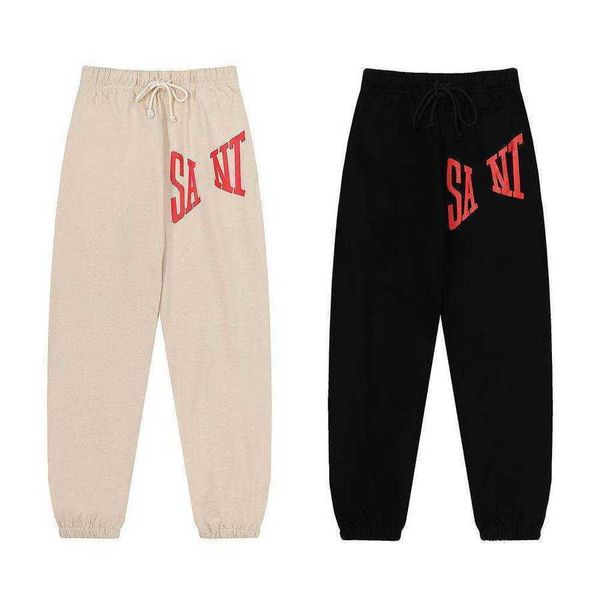 fashion brand classic pants sainted michael simple printing casual trousers leggings for men and women in autumn and winter, White;black
fashion brand classic pants sainted michael simple printing casual trousers leggings for men and women in autumn and winter, White;black