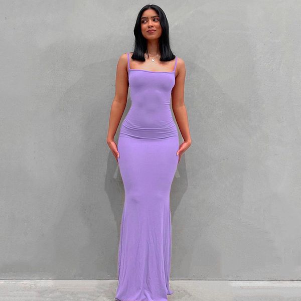 casual dresses 2023 summer spaghetti strap black skims long dress women sleeveless solid skinny bodycon trumpet maxi vestidos oub0, Black;gray
casual dresses 2023 summer spaghetti strap black skims long dress women sleeveless solid skinny bodycon trumpet maxi vestidos oub0, Black;gray