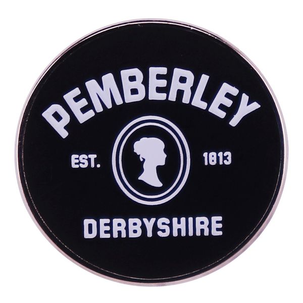 pride and prejudice mr. darcy's brooch literary badge accessories backpack collar decorations, Blue
pride and prejudice mr. darcy's brooch literary badge accessories backpack collar decorations, Blue