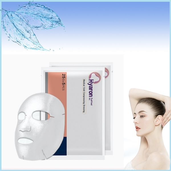 natural hyaron medical cold compressing dressing prefilied facial mask after ipl laser microneedling therapy renewal hydrating
natural hyaron medical cold compressing dressing prefilied facial mask after ipl laser microneedling therapy renewal hydrating