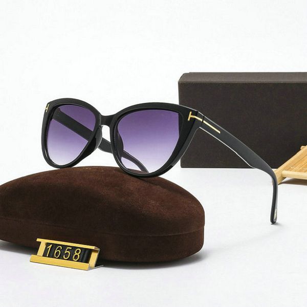 new fashion designer tom sunglasses classic eyeglasses goggle outdoor beach sun glasses for man woman 6 color optional t signature 1658 vint, White;black
new fashion designer tom sunglasses classic eyeglasses goggle outdoor beach sun glasses for man woman 6 color optional t signature 1658 vint, White;black