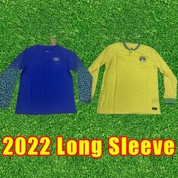 long sleeve brazilies soccer jerseys 2022 23 paqueta coutinho football firmino brasil 22 23 neymar jr vini silva dani alves fans version pel, Black;yellow
long sleeve brazilies soccer jerseys 2022 23 paqueta coutinho football firmino brasil 22 23 neymar jr vini silva dani alves fans version pel, Black;yellow