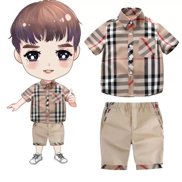 spring baby boy girl plaid clothing set short sleeved shirt plaid shorts 1-7 years old suit kids children's 2pcs clothing sets, White
spring baby boy girl plaid clothing set short sleeved shirt plaid shorts 1-7 years old suit kids children's 2pcs clothing sets, White