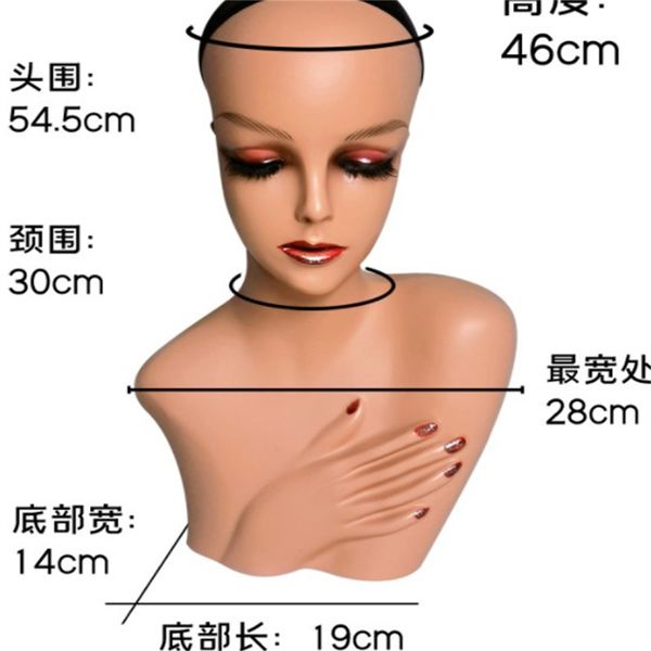 2style abs female head plus size mannequin body dummy cosmetology with long neck salon hairdressing training doll head for wig making dispay
2style abs female head plus size mannequin body dummy cosmetology with long neck salon hairdressing training doll head for wig making dispay