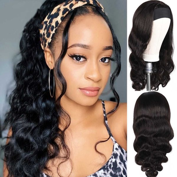 lace wigs body wave human hair scarf 180% density remy natural headband wavy glueless for black women perruque cheveux 230106, Black;brown
lace wigs body wave human hair scarf 180% density remy natural headband wavy glueless for black women perruque cheveux 230106, Black;brown