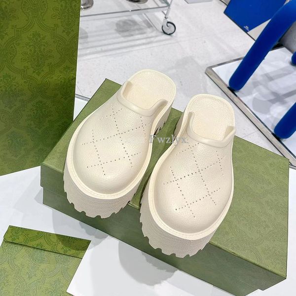 with box designer hollow slippers pair g letter style slipper rubber sandal macaron thick bottom non-slip soft bottom house slipper wear bea, Black
with box designer hollow slippers pair g letter style slipper rubber sandal macaron thick bottom non-slip soft bottom house slipper wear bea, Black