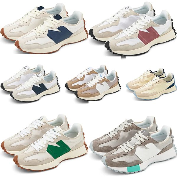 n 327 running shoes white navy blue light camel white grass green sea salt red bean milk dark gray 36-44
n 327 running shoes white navy blue light camel white grass green sea salt red bean milk dark gray 36-44