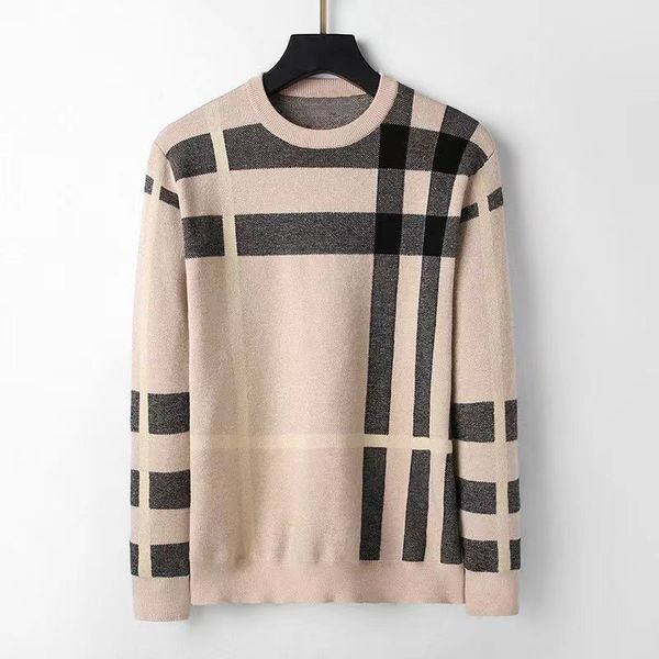 sweaters men's spring and autumn trend casual plaid long-sleeved sweaters men's fashion youth large round neck pullover, White;black
sweaters men's spring and autumn trend casual plaid long-sleeved sweaters men's fashion youth large round neck pullover, White;black