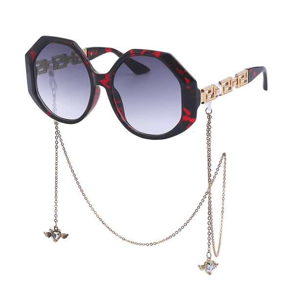 2023 fashion classic designer sunglasses for men women luxury polarized pilot sun glasses with chain uv400 eyewear pc frame polaroid lens 19, White;black
2023 fashion classic designer sunglasses for men women luxury polarized pilot sun glasses with chain uv400 eyewear pc frame polaroid lens 19, White;black