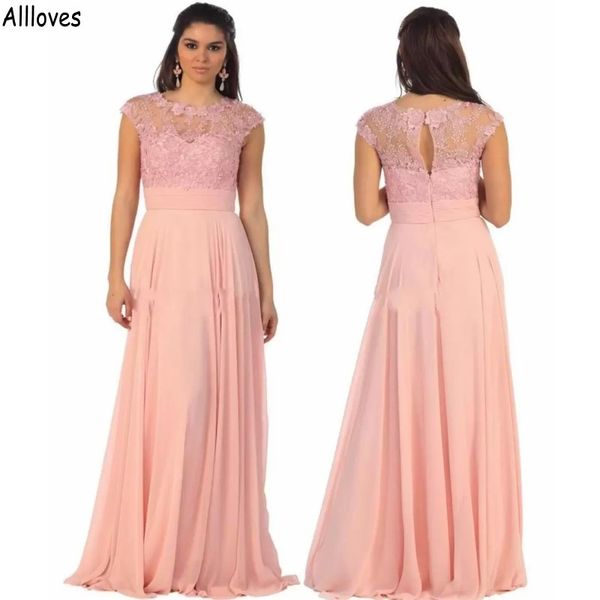 plus size pink chiffon a line bridesmaid dresses long jewel neck lace appliques beaded wedding guest party gowns cap sleeves sweep train mai, White;pink
plus size pink chiffon a line bridesmaid dresses long jewel neck lace appliques beaded wedding guest party gowns cap sleeves sweep train mai, White;pink