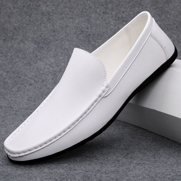 dress shoes summer men loafers wedding white driving moccasins footwear man casual leather slip on super lightweight male 230114, Black
dress shoes summer men loafers wedding white driving moccasins footwear man casual leather slip on super lightweight male 230114, Black