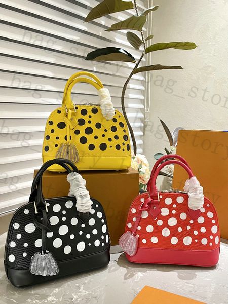 2023 designer bag alma bb handbag epi leather shellbag infinity dots yayoi kusama fashion crossbody shoulderbag classic dinner tote for wome
2023 designer bag alma bb handbag epi leather shellbag infinity dots yayoi kusama fashion crossbody shoulderbag classic dinner tote for wome